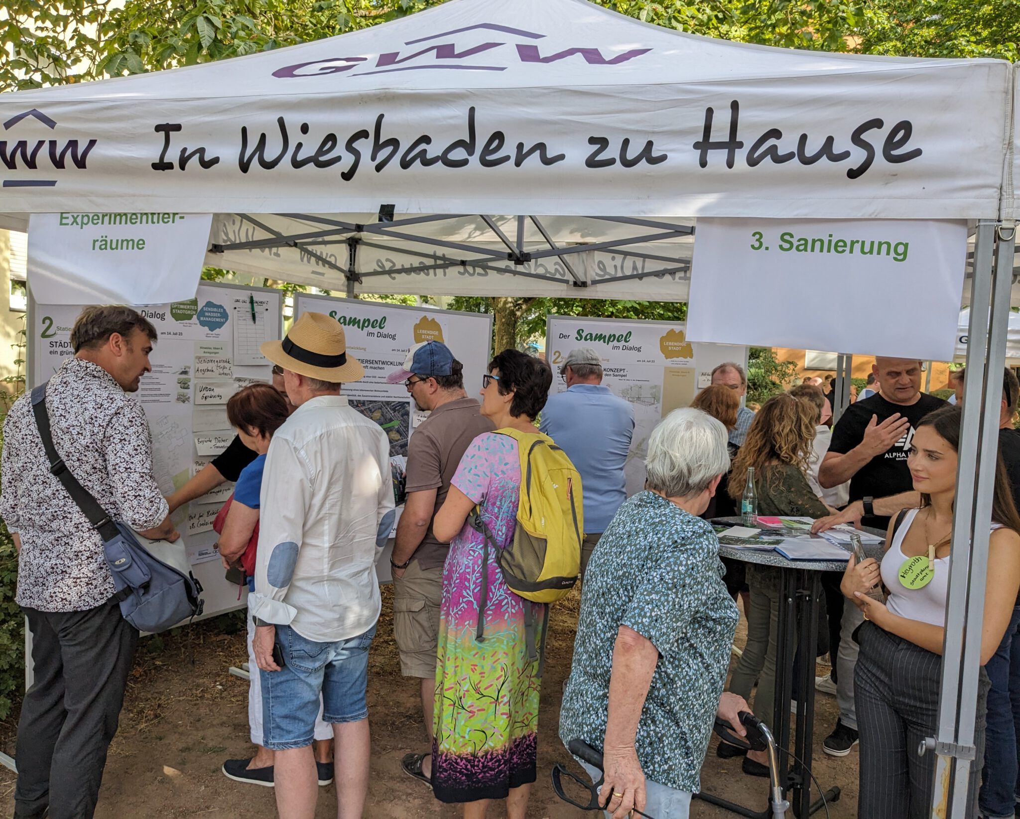 Beteiligung im Experimentierraum Im Sampel SHR Moderation, Mannheim - Stefanie Heng-Ruschek