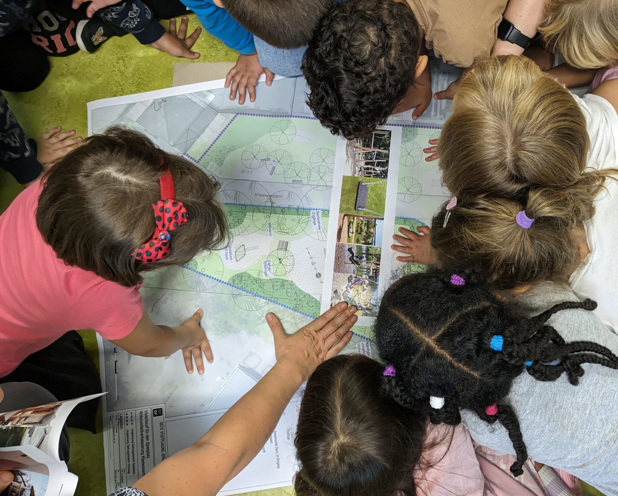 Kinderbeteiligung Spielplatzgestaltung Offenbach Waldhof SHR Moderation, Mannheim - Stefanie Heng-Ruschek